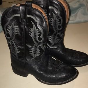 Tony Lama boots 10 EE men cowboy